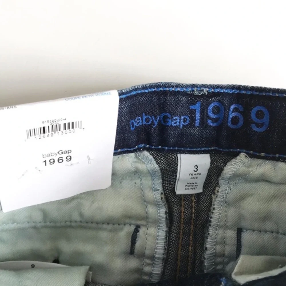 BABygap NWT dark wash trouser jeans 3T